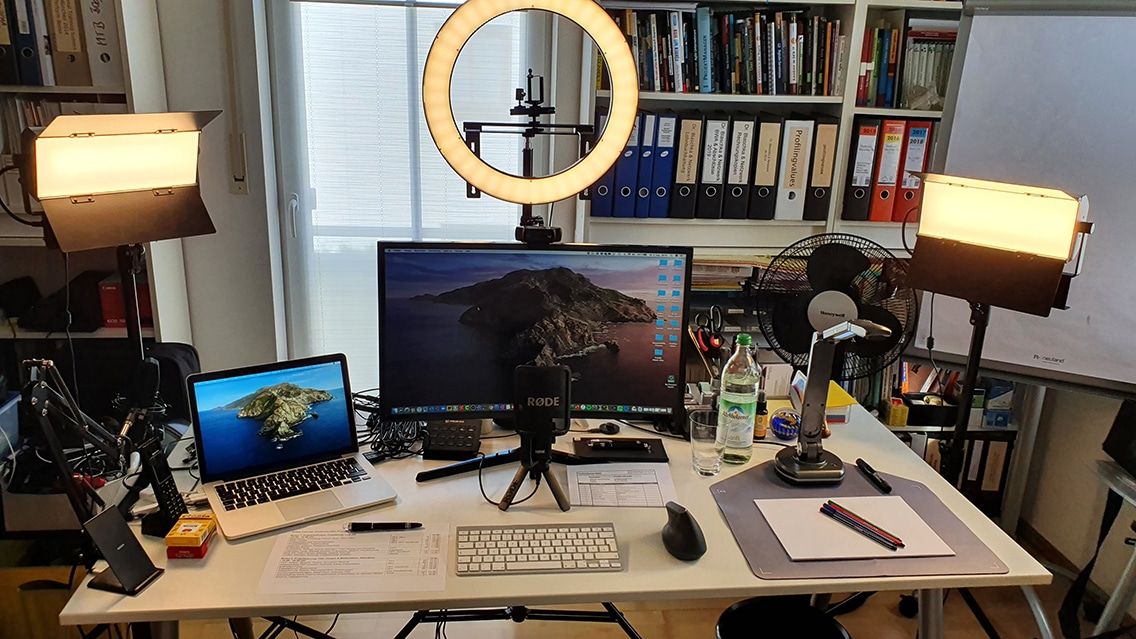 Mein Studio für Online Trainings